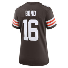 Isaiah Bond Cleveland Browns Women's Team Game Jersey - Brown - Nike