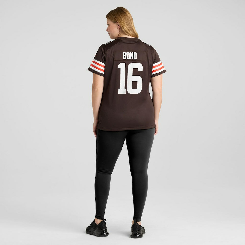 Isaiah Bond Cleveland Browns Women's Team Game Jersey - Brown - Nike