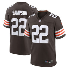 Dylan Sampson Cleveland Browns Team Game Jersey - Brown - Nike