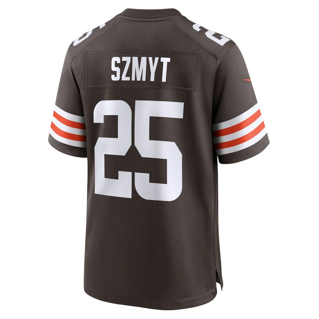 Andre Szmyt Cleveland Browns Team Game Jersey - Brown - Nike