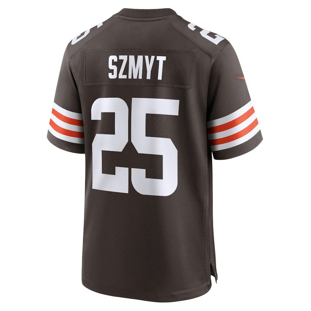 Andre Szmyt Cleveland Browns Team Game Jersey - Brown - Nike