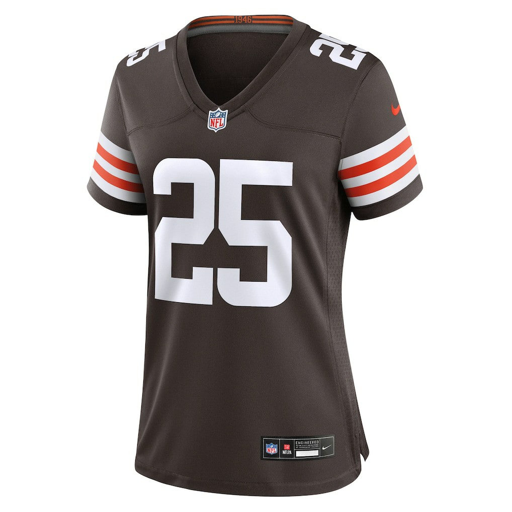 Andre Szmyt Cleveland Browns Women's Team Game Jersey - Brown - Nike