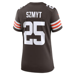 Andre Szmyt Cleveland Browns Women's Team Game Jersey - Brown - Nike