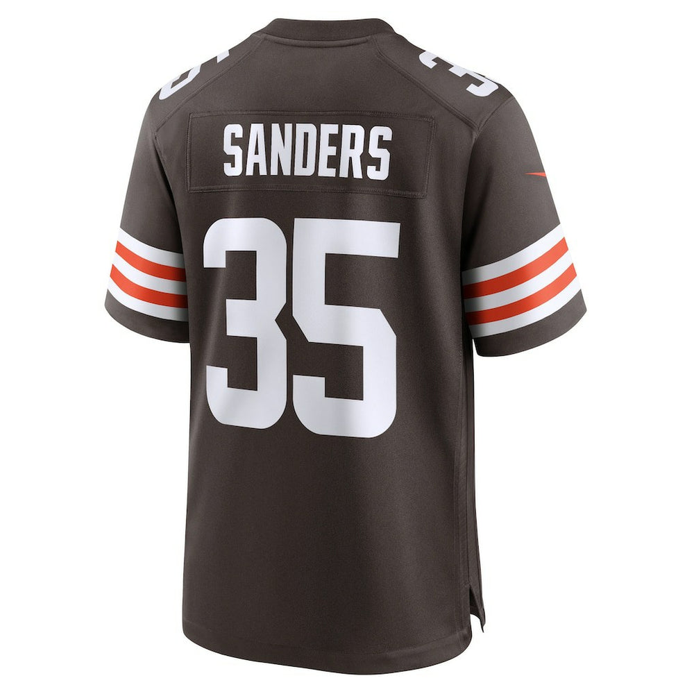 Raheim Sanders Cleveland Browns Team Game Jersey - Brown - Nike