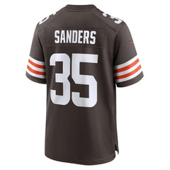 Raheim Sanders Cleveland Browns Team Game Jersey - Brown - Nike
