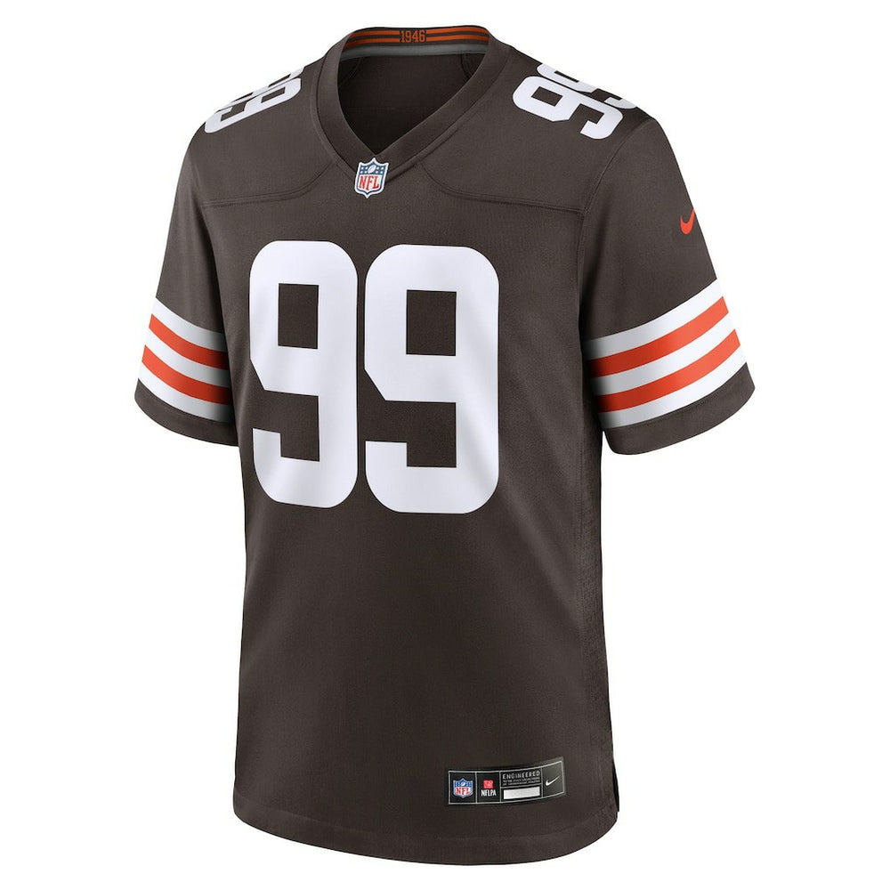 Cameron Thomas Cleveland Browns Team Game Jersey - Brown - Nike