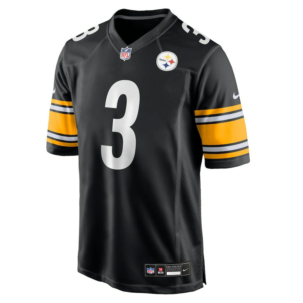Corliss Waitman Pittsburgh Steelers Team Game Jersey - Black - Nike
