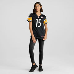 Ben Skowronek Pittsburgh Steelers Women's Team Game Jersey - Black - Nike