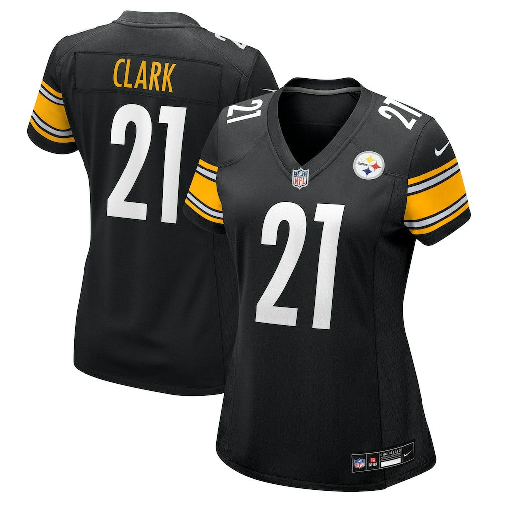 Chuck Clark Pittsburgh Steelers Women's Team Game Jersey - Black - Nike