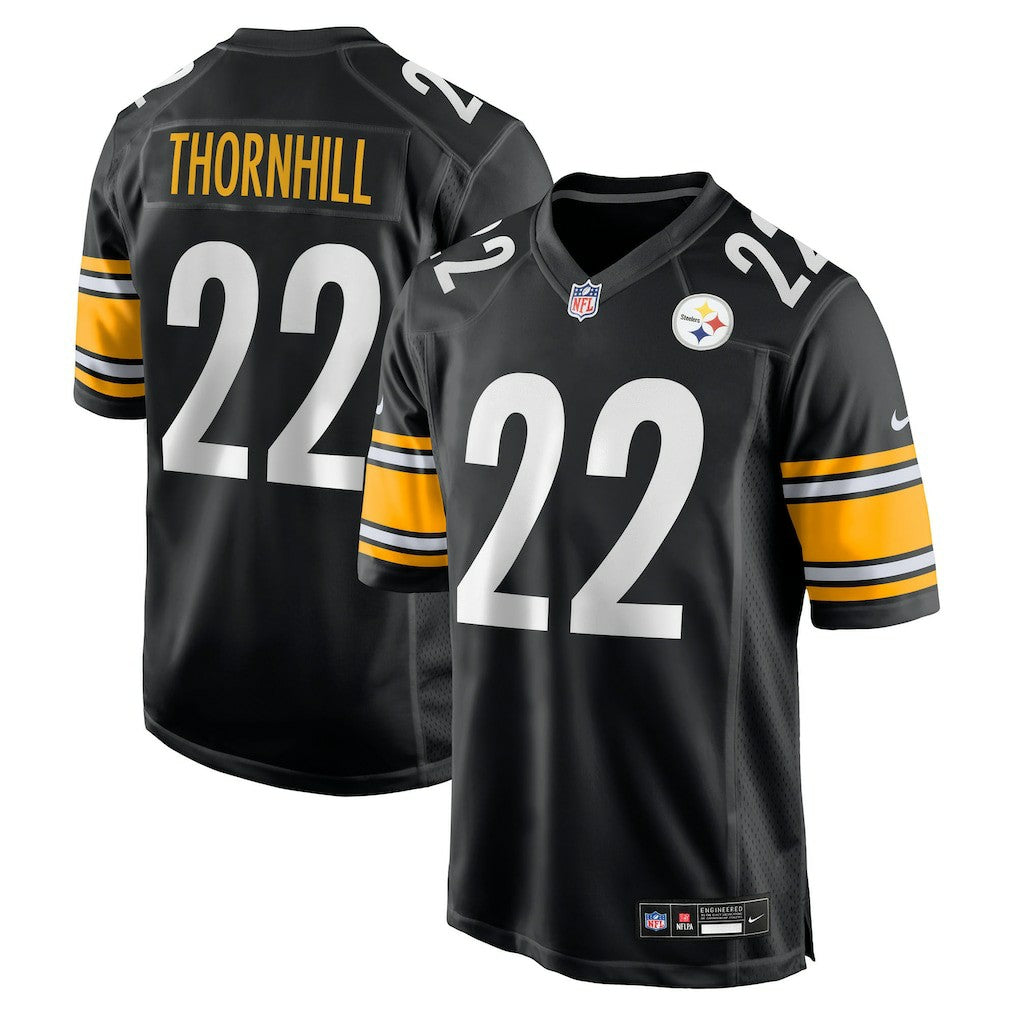 Juan Thornhill Pittsburgh Steelers Team Game Jersey - Black - Nike