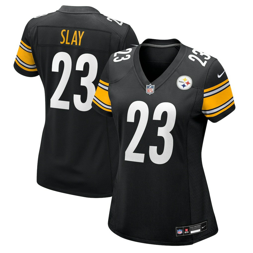 Darius Slay Pittsburgh Steelers Women's Team Game Jersey - Black - Nike