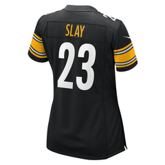 Darius Slay Pittsburgh Steelers Women's Team Game Jersey - Black - Nike