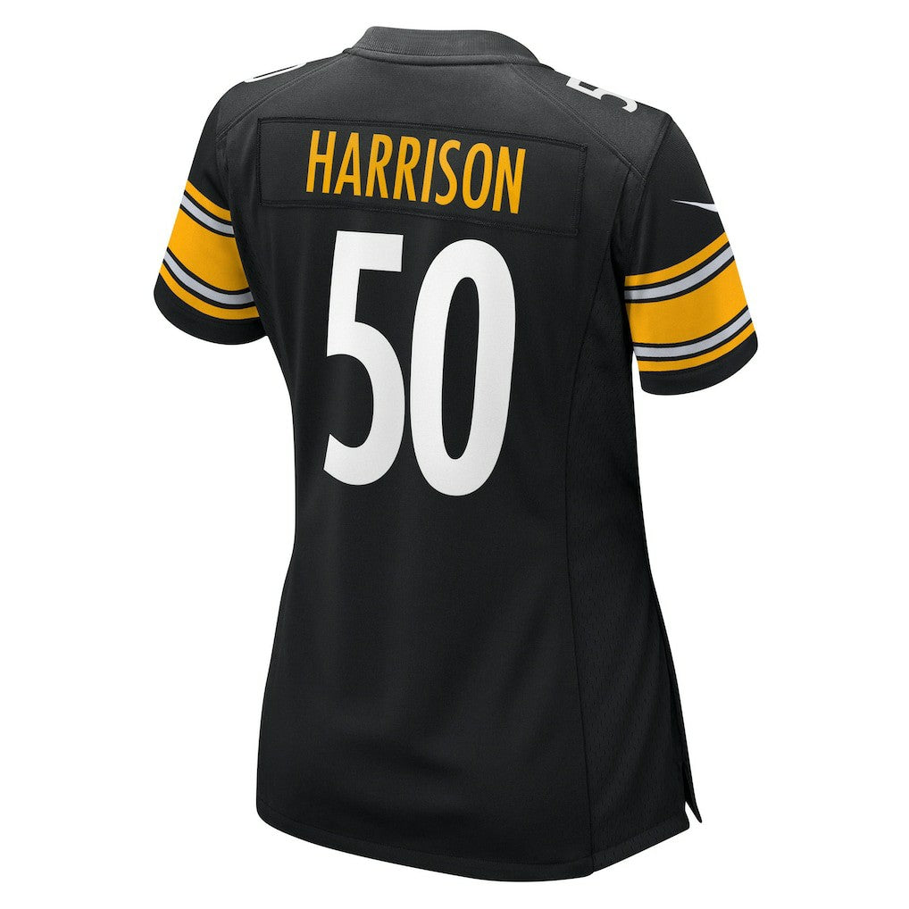 Malik Harrison Pittsburgh Steelers Women's Team Game Jersey - Black - Nike