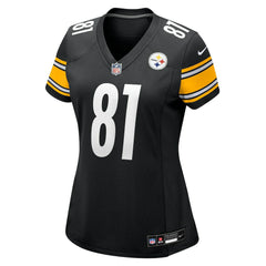 Jonnu Smith Pittsburgh Steelers Women's Team Game Jersey - Black - Nike