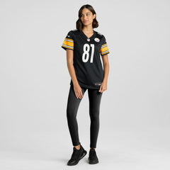 Jonnu Smith Pittsburgh Steelers Women's Team Game Jersey - Black - Nike
