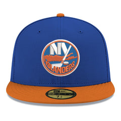 New York Islanders New Era Core Logo Two-Tone 59FIFTY Fitted Hat - Blue | New Era discount