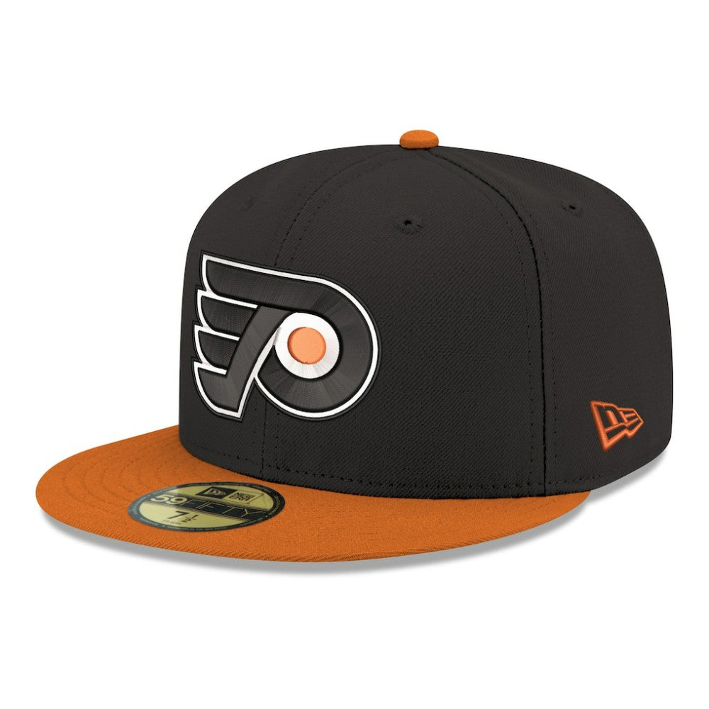 Philadelphia Flyers New Era Core Logo Two-Tone 59FIFTY Fitted Hat - Black | New Era sale