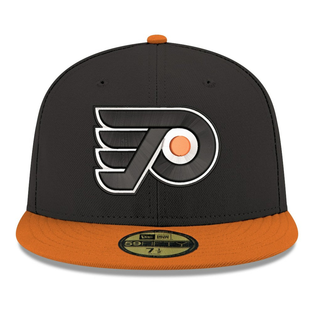 Philadelphia Flyers New Era Core Logo Two-Tone 59FIFTY Fitted Hat - Black | New Era sale