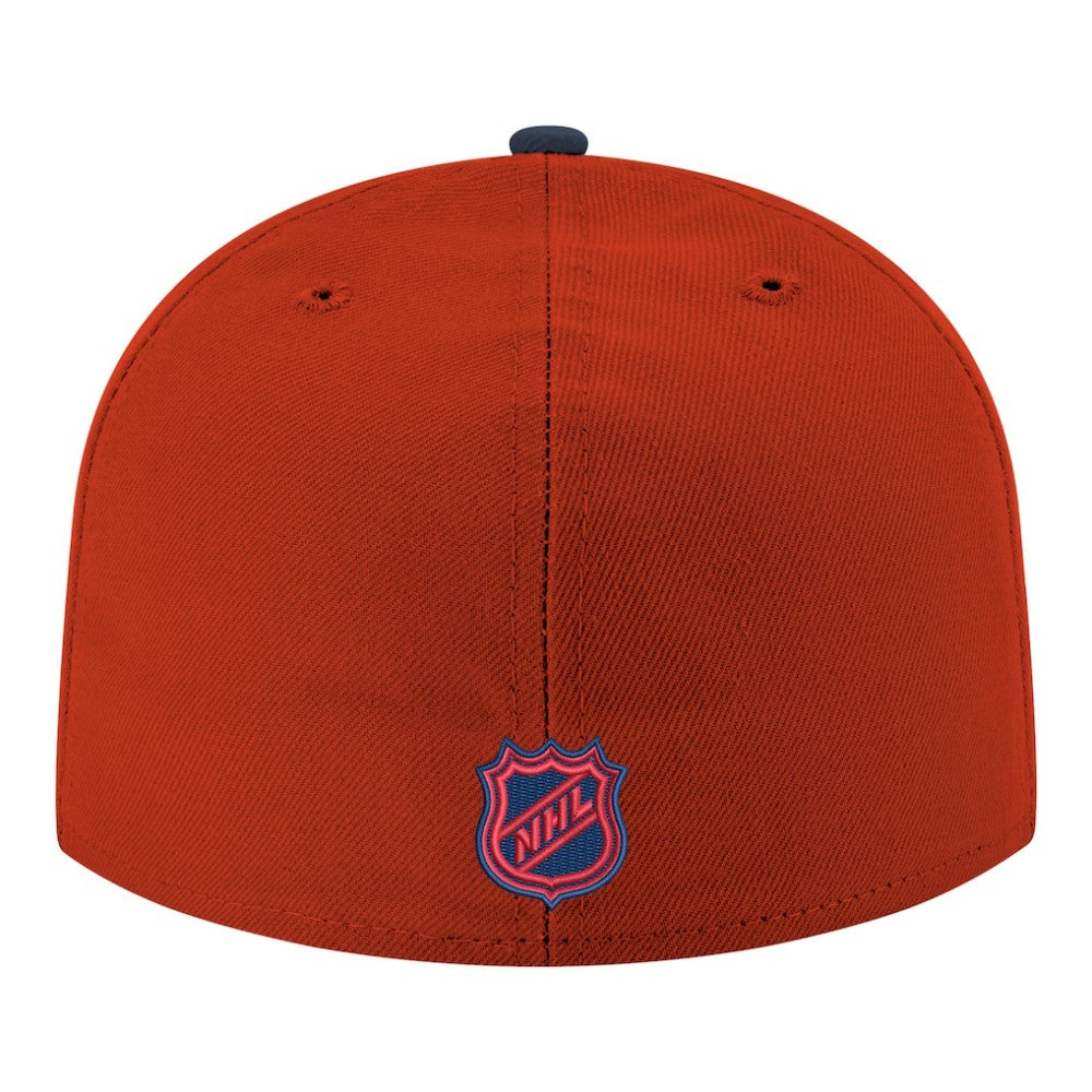 Montreal Canadiens New Era Core Logo Two-Tone 59FIFTY Fitted Hat - Red | New Era near me