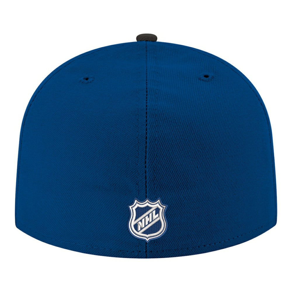 Tampa Bay Lightning New Era Core Logo Two-Tone 59FIFTY Fitted Hat - Blue | New Era near me