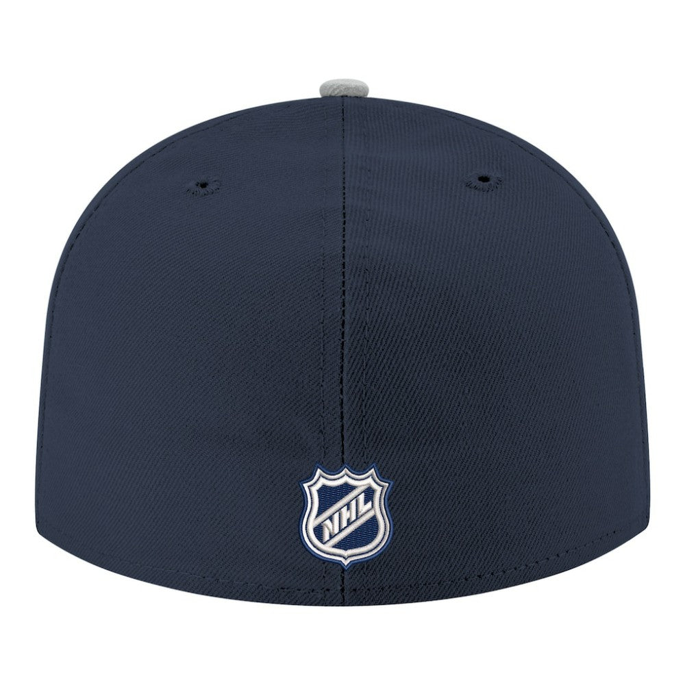 Toronto Maple Leafs New Era Core Logo Two-Tone 59FIFTY Fitted Hat - Navy | New Era Clearance