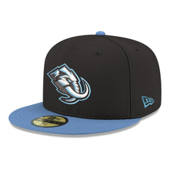 Utah Mammoth New Era Core Logo Two-Tone 59FIFTY Fitted Hat - Black | New Era Lifestyle
