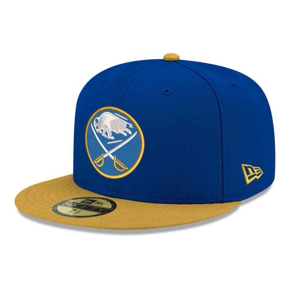 Buffalo Sabres New Era Core Logo Two-Tone 59FIFTY Fitted Hat - Royal | New Era online
