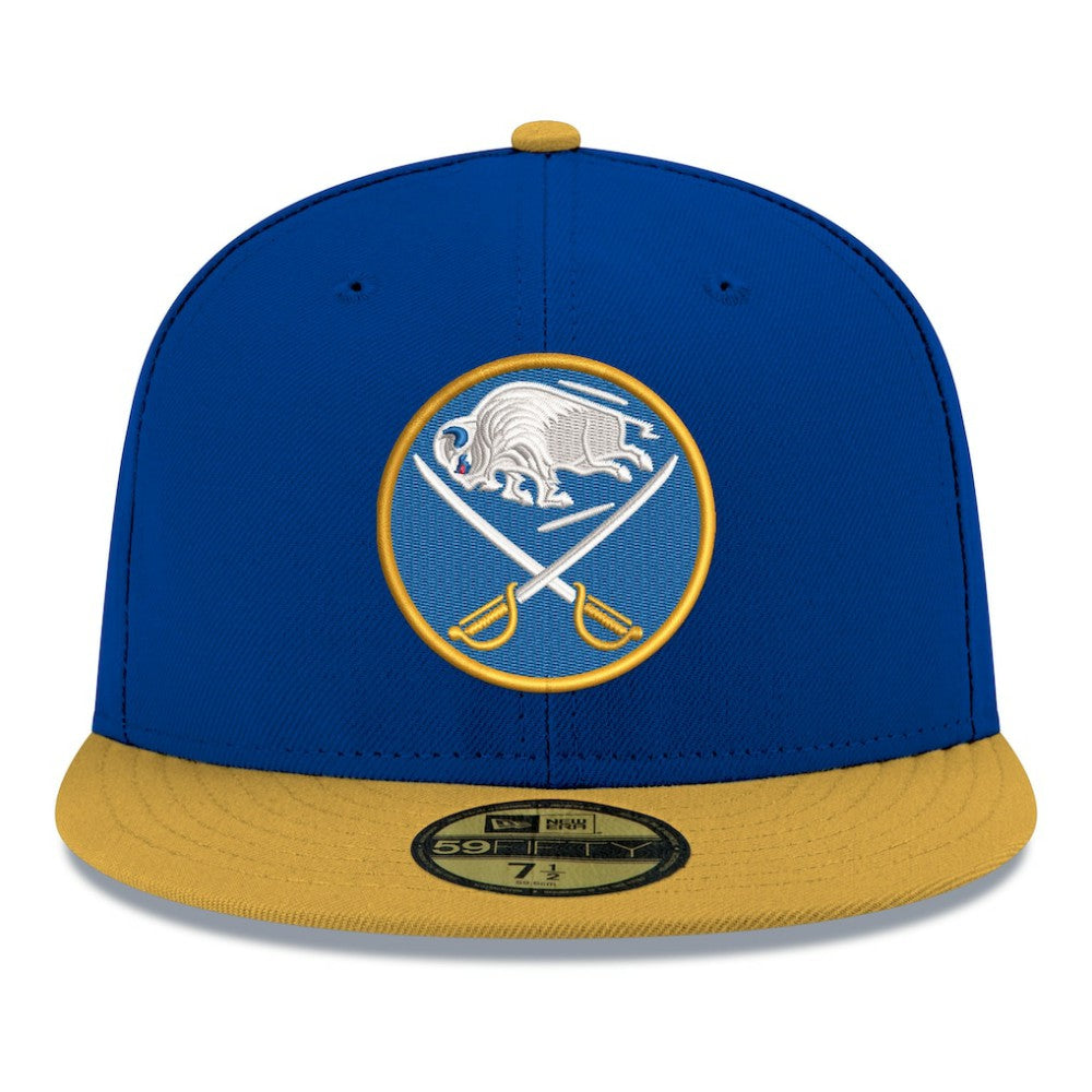 Buffalo Sabres New Era Core Logo Two-Tone 59FIFTY Fitted Hat - Royal | New Era online