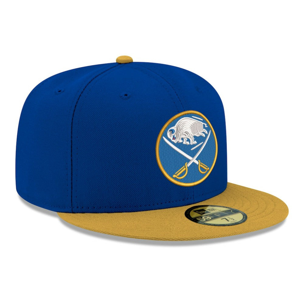 Buffalo Sabres New Era Core Logo Two-Tone 59FIFTY Fitted Hat - Royal | New Era online