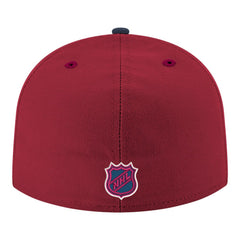 Colorado Avalanche New Era Core Logo Two-Tone 59FIFTY Fitted Hat - Burgundy | New Era near me