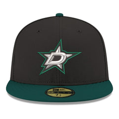 Dallas Stars New Era Core Logo Two-Tone 59FIFTY Fitted Hat - Black | New Era online