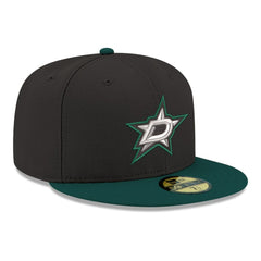 Dallas Stars New Era Core Logo Two-Tone 59FIFTY Fitted Hat - Black | New Era online