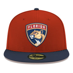 Florida Panthers New Era Core Logo Two-Tone 59FIFTY Fitted Hat - Red | New Era Lifestyle