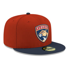Florida Panthers New Era Core Logo Two-Tone 59FIFTY Fitted Hat - Red | New Era Lifestyle