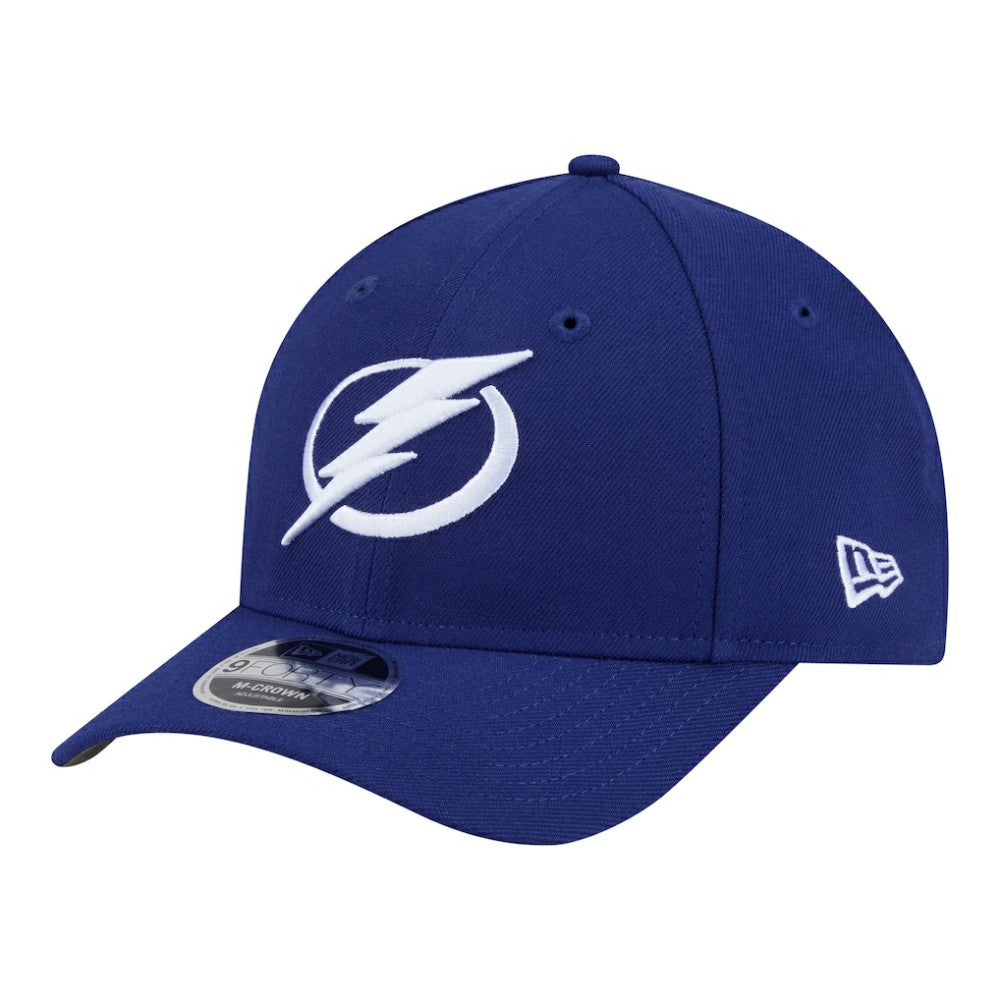 Tampa Bay Lightning New Era 9FORTY M-Crown Adjustable Hat - Blue | New Era Lifestyle