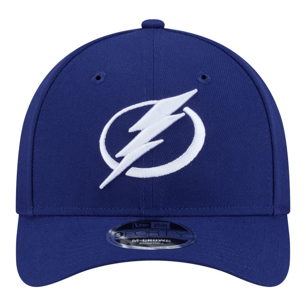 Tampa Bay Lightning New Era 9FORTY M-Crown Adjustable Hat - Blue | New Era Lifestyle