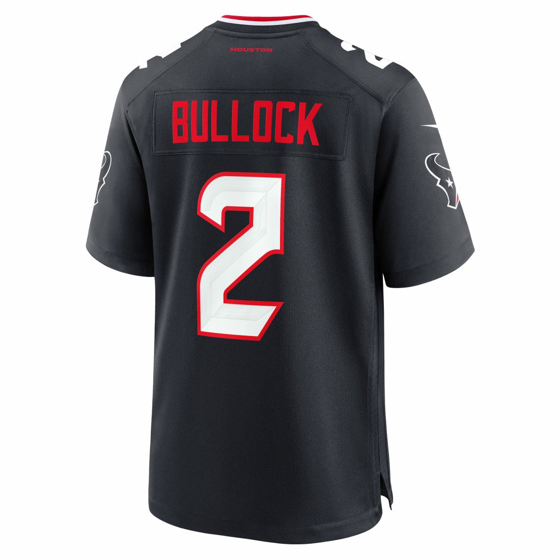 Calen Bullock Houston Texans Team Game Jersey - Navy - Nike