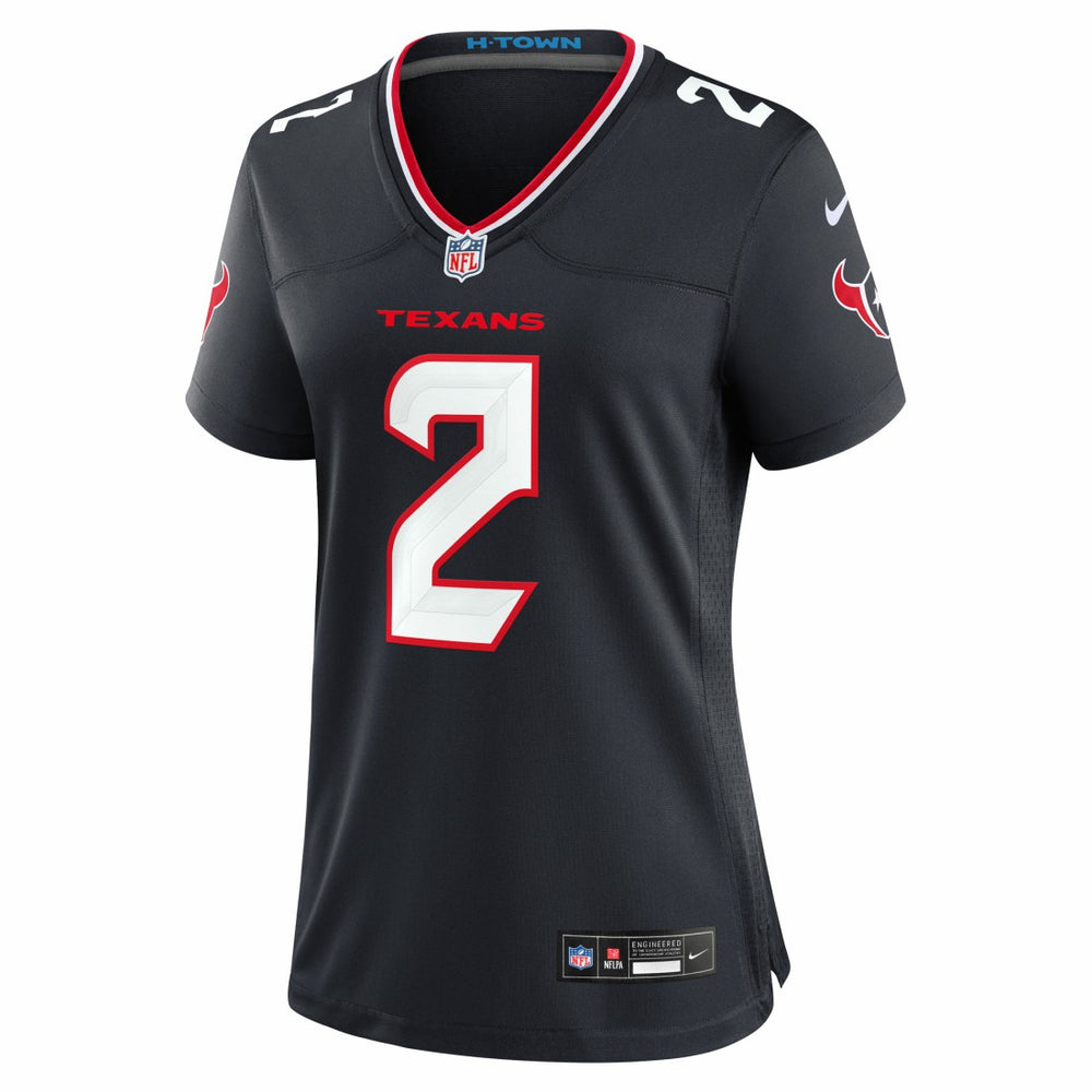 Calen Bullock Houston Texans Women's Team Game Jersey - Navy - Nike