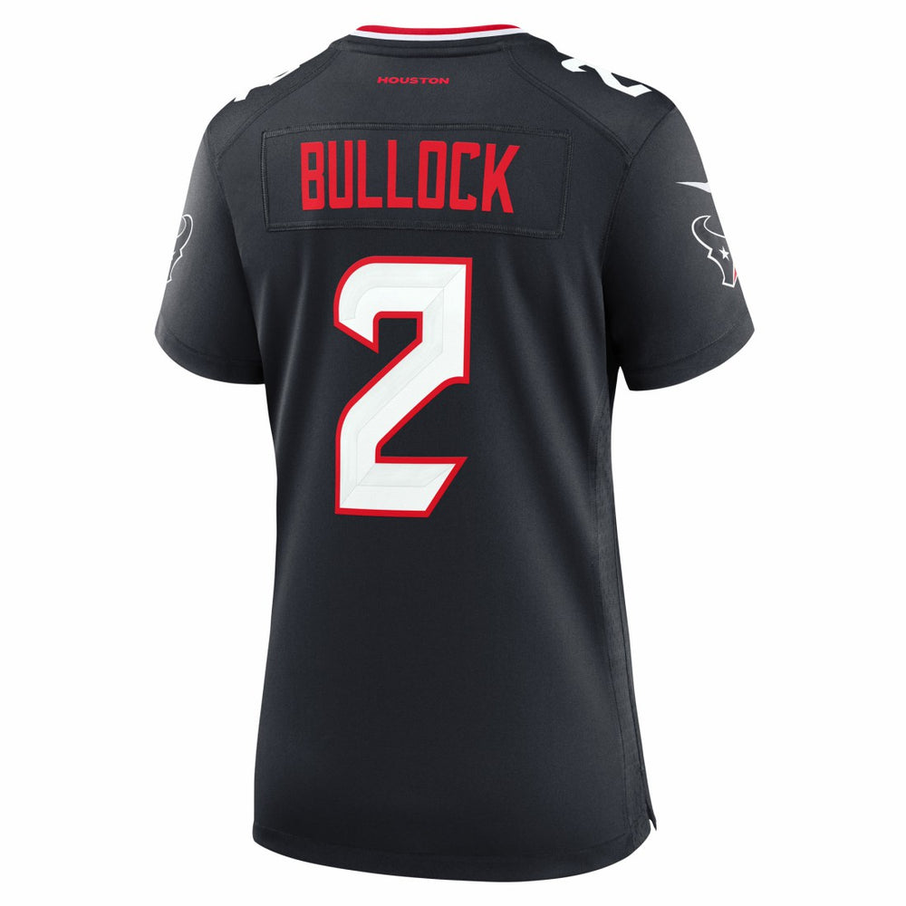 Calen Bullock Houston Texans Women's Team Game Jersey - Navy - Nike
