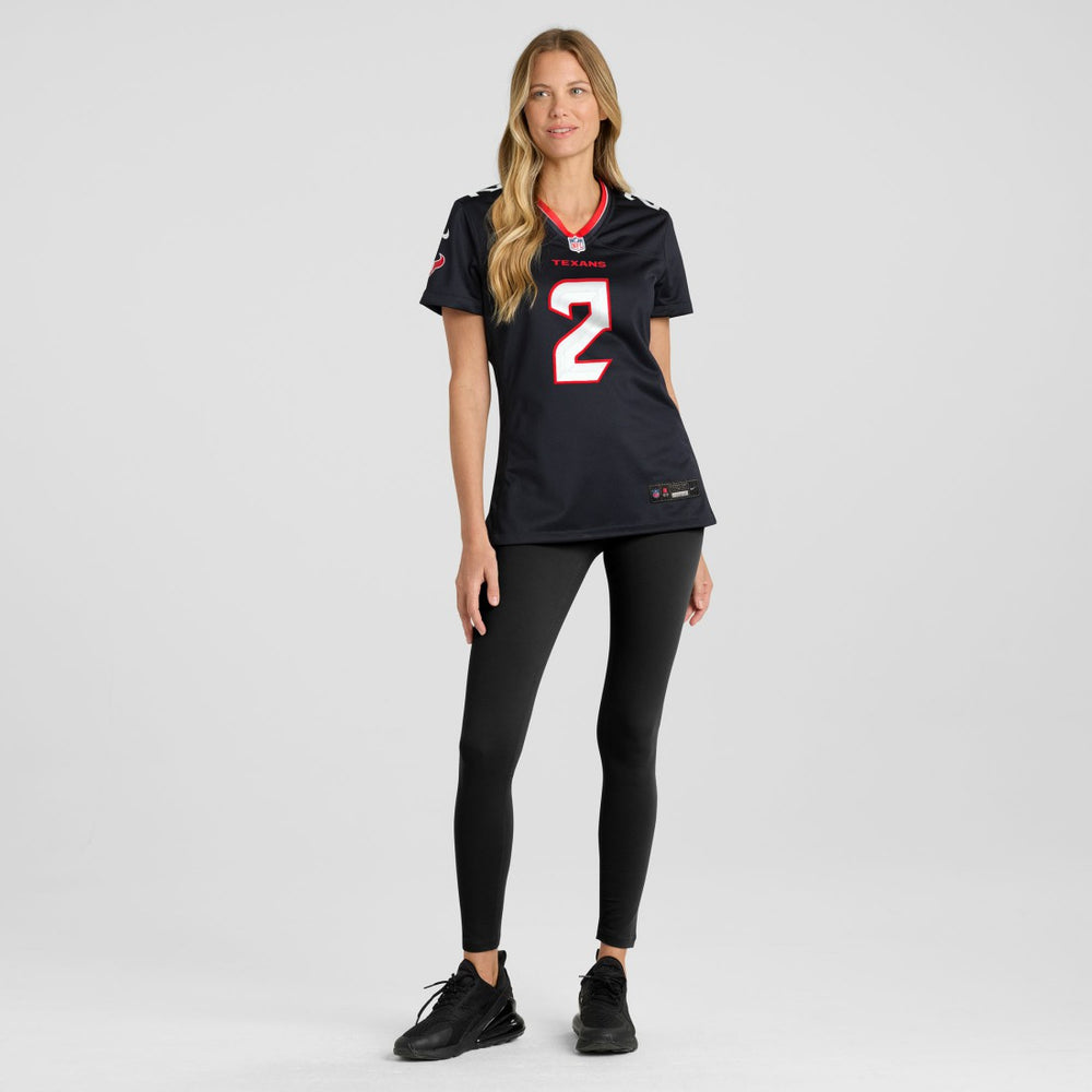 Calen Bullock Houston Texans Women's Team Game Jersey - Navy - Nike