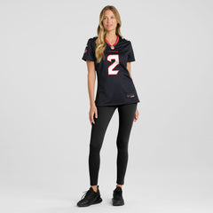 Calen Bullock Houston Texans Women's Team Game Jersey - Navy - Nike