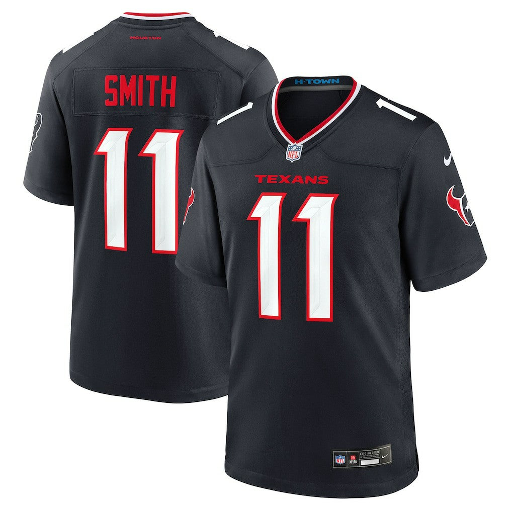 Tremon Smith Houston Texans Team Game Jersey - Navy - Nike