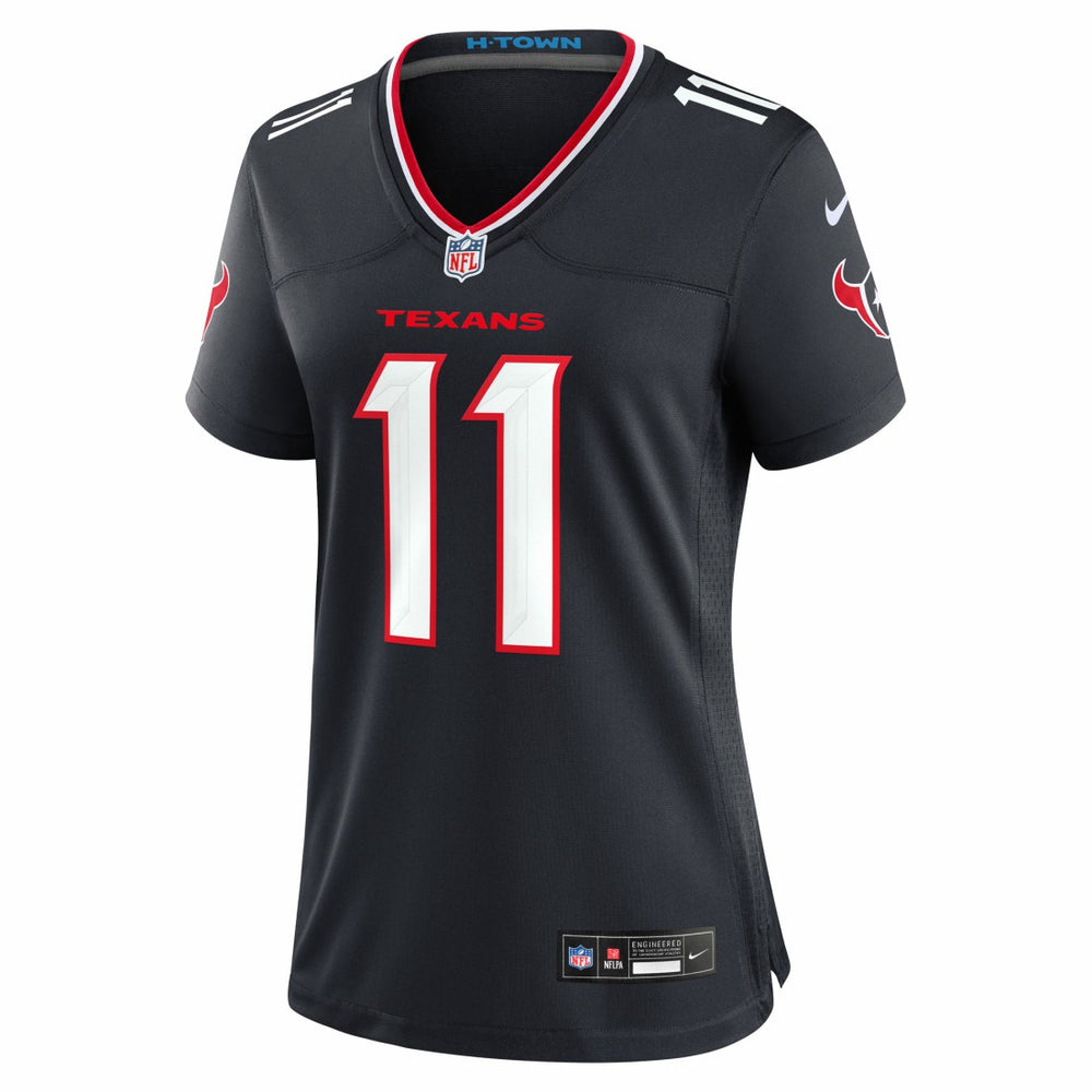 Tremon Smith Houston Texans Women's Team Game Jersey - Navy - Nike