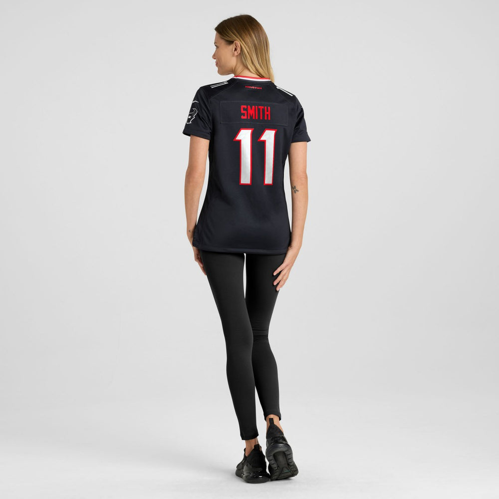 Tremon Smith Houston Texans Women's Team Game Jersey - Navy - Nike