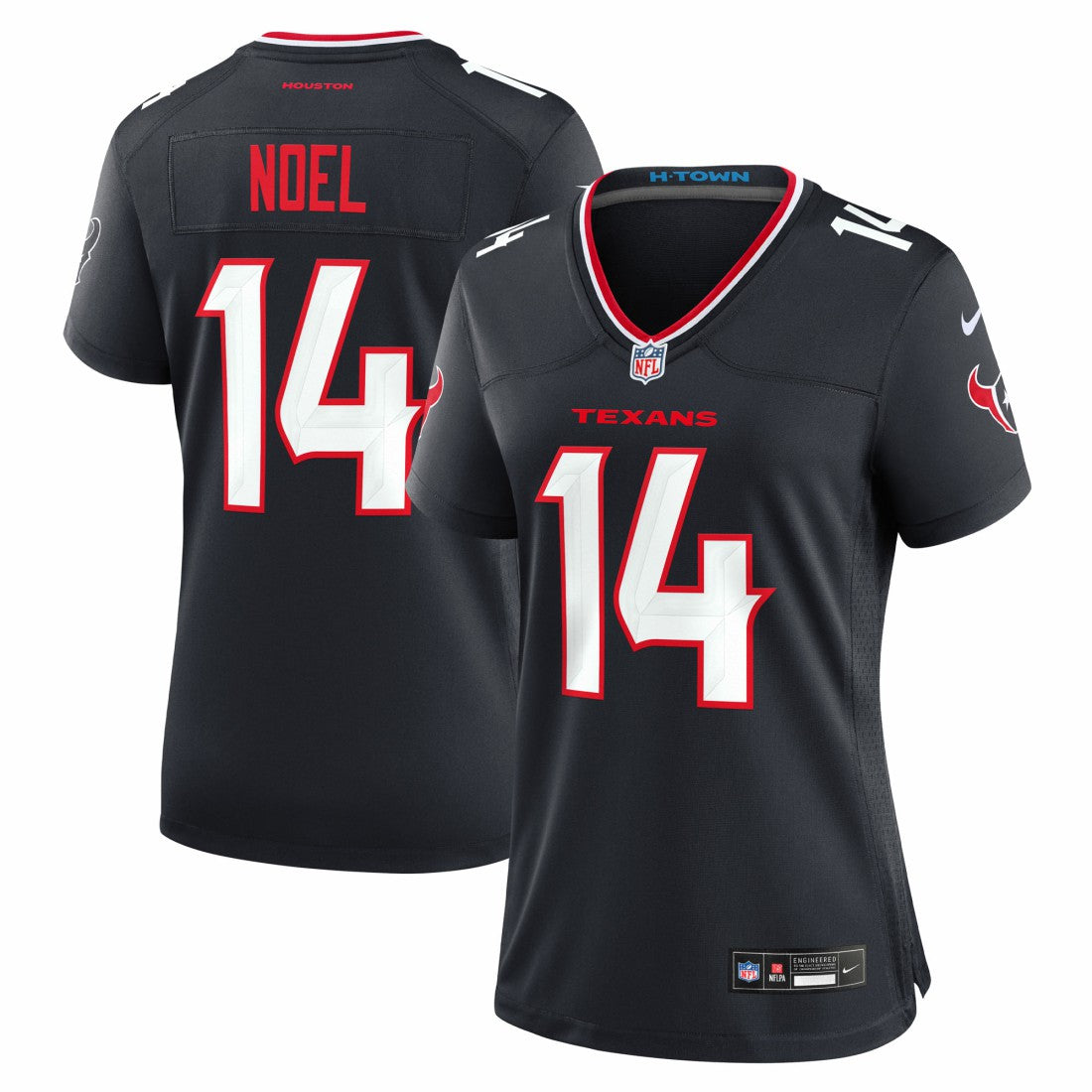 Jaylin Noel Houston Texans Women's Team Game Jersey - Navy - Nike