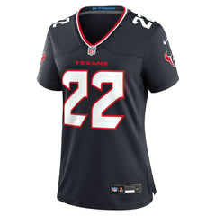 Jaylin Smith Houston Texans Women's Team Game Jersey - Navy - Nike