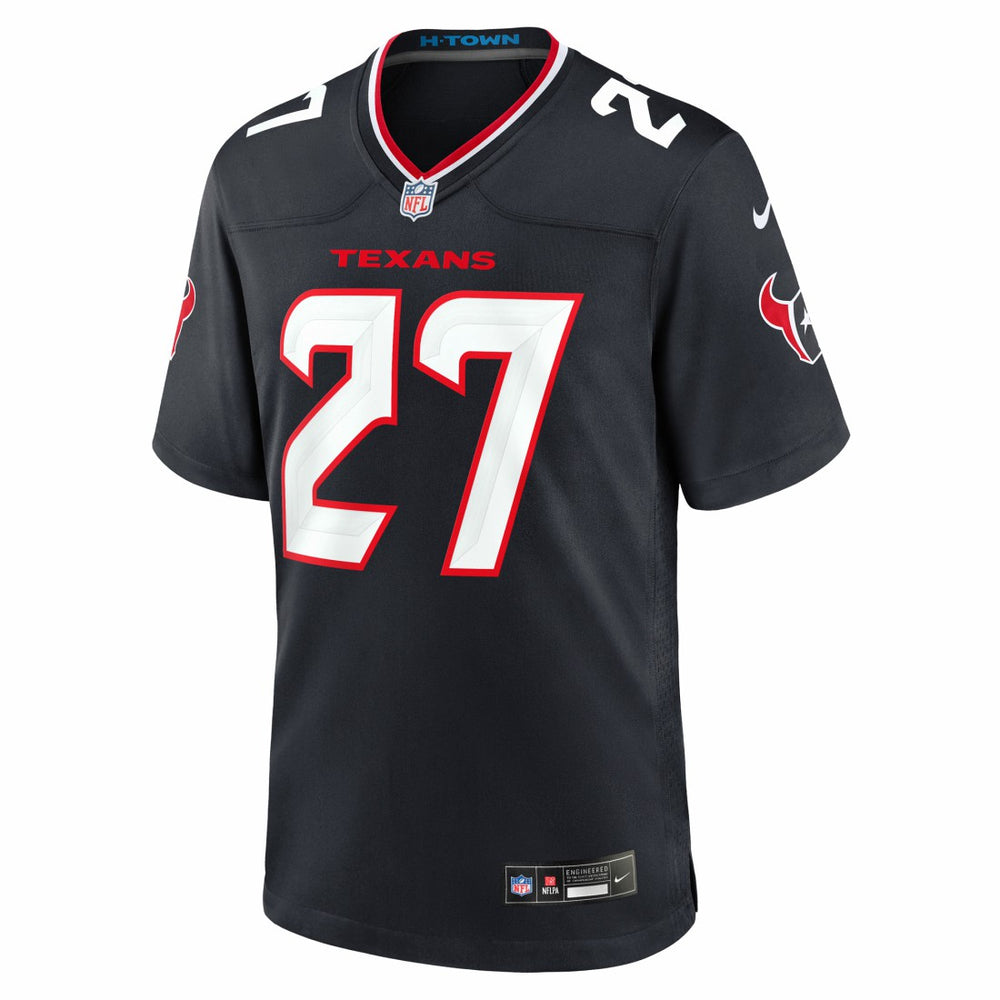 Woody Marks Houston Texans Team Game Jersey - Navy - Nike