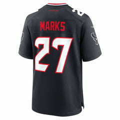 Woody Marks Houston Texans Team Game Jersey - Navy - Nike