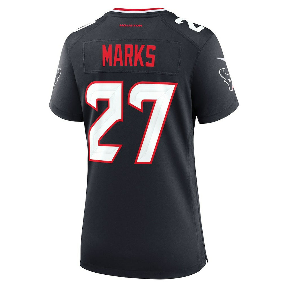 Woody Marks Houston Texans Women's Team Game Jersey - Navy - Nike