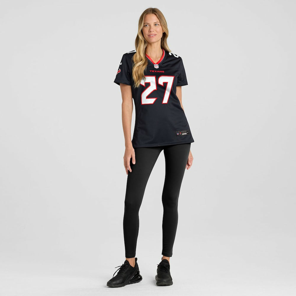 Woody Marks Houston Texans Women's Team Game Jersey - Navy - Nike